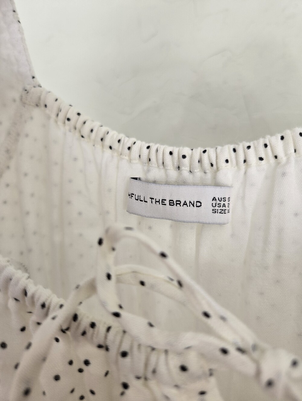 Faithfull The Brand Maurelle Polka Dot Dress, XS - Picture 10 of 12